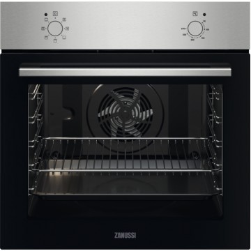 Zanussi ZOHEF0X2 Φούρνος άνω Πάγκου 72lt χωρίς Εστίες Π59.4εκ. Inox